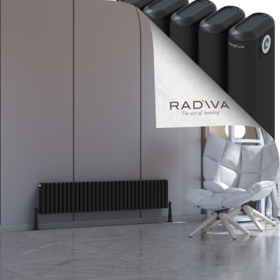 Radiva - Kotto Alüminyum Radyatör 300x1436 Siyah