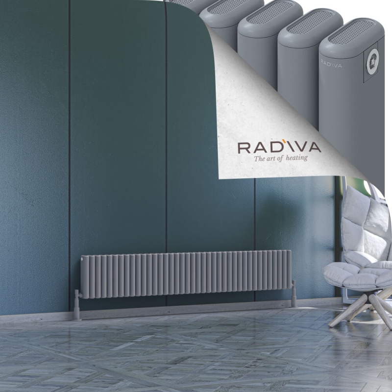 Kotto Alüminyum Radyatör 300x1751 Gri - 2KOT03001751BLTS