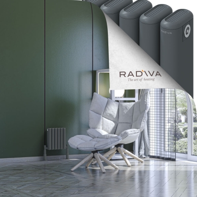 Radiva - Kotto Alüminyum Radyatör 300x266 Antrasit