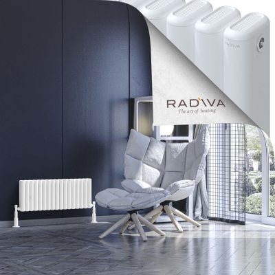 Radiva - Kotto Alüminyum Radyatör 300x761 Beyaz