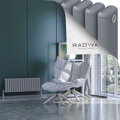 Radiva - Kotto Alüminyum Radyatör 300x851 Gri (1)