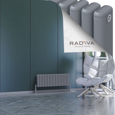 Radiva - Kotto Alüminyum Radyatör 300x896 Gri (1)