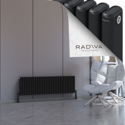 Radiva - Kotto Alüminyum Radyatör 400x1391 Siyah (1)