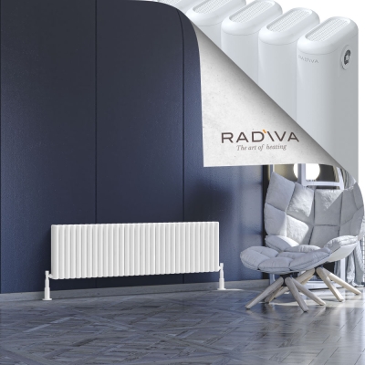 Radiva - Kotto Alüminyum Radyatör 400x1436 Beyaz