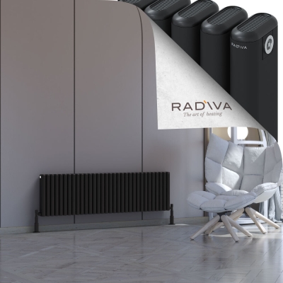Radiva - Kotto Alüminyum Radyatör 400x1436 Siyah