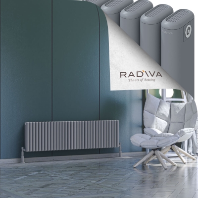 Radiva - Kotto Alüminyum Radyatör 400x1481 Gri (1)