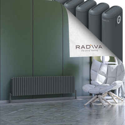 Radiva - Kotto Alüminyum Radyatör 400x1571 Antrasit
