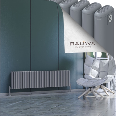 Radiva - Kotto Alüminyum Radyatör 400x1571 Gri (1)