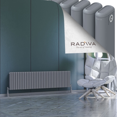 Radiva - Kotto Alüminyum Radyatör 400x1616 Gri (1)