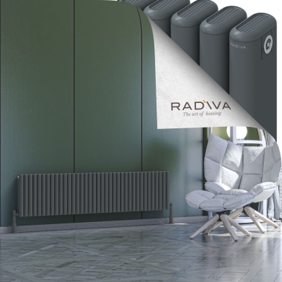 Radiva - Kotto Alüminyum Radyatör 400x1661 Antrasit