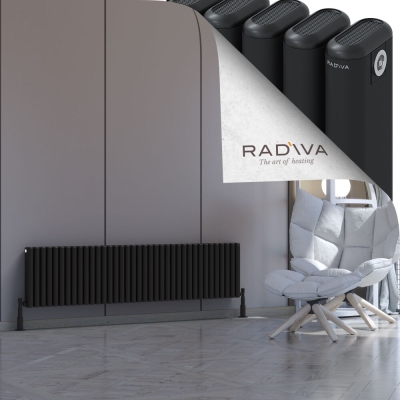 Radiva - Kotto Alüminyum Radyatör 400x1661 Siyah (1)
