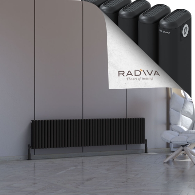 Radiva - Kotto Alüminyum Radyatör 400x1886 Siyah
