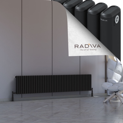 Radiva - Kotto Alüminyum Radyatör 400x2021 Siyah (1)