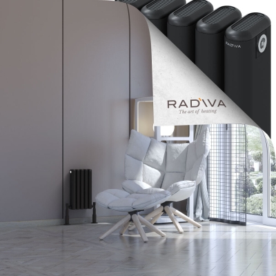 Radiva - Kotto Alüminyum Radyatör 400x221 Siyah (1)