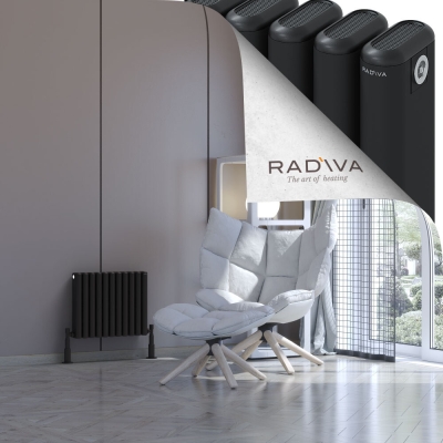 Radiva - Kotto Alüminyum Radyatör 400x491 Siyah