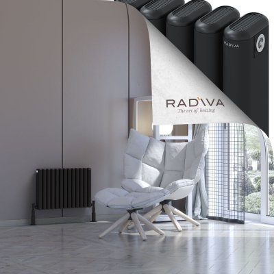 Radiva - Kotto Alüminyum Radyatör 400x581 Siyah