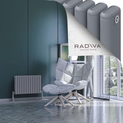 Radiva - Kotto Alüminyum Radyatör 400x626 Gri (1)
