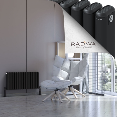 Radiva - Kotto Alüminyum Radyatör 400x806 Siyah (1)