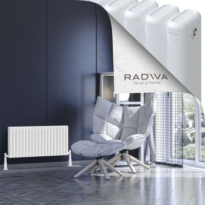 Radiva - Kotto Alüminyum Radyatör 400x851 Beyaz