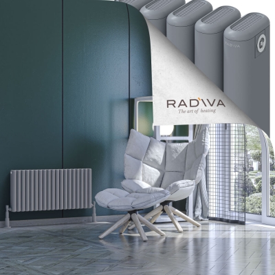 Radiva - Kotto Alüminyum Radyatör 400x851 Gri