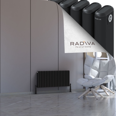 Radiva - Kotto Alüminyum Radyatör 400x896 Siyah
