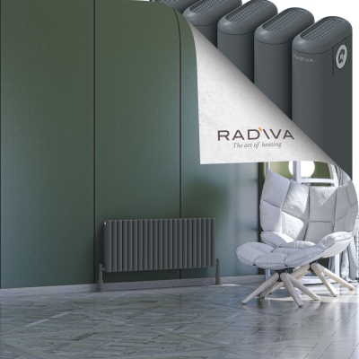 Radiva - Kotto Alüminyum Radyatör 400x986 Antrasit