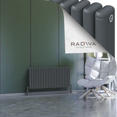 Radiva - Kotto Alüminyum Radyatör 500x1121 Antrasit