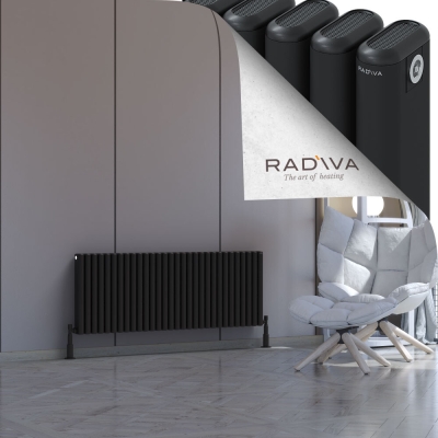 Radiva - Kotto Alüminyum Radyatör 500x1346 Siyah