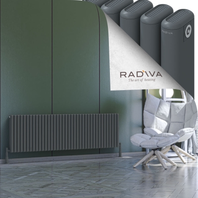 Radiva - Kotto Alüminyum Radyatör 500x1706 Antrasit