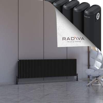 Radiva - Kotto Alüminyum Radyatör 500x1841 Siyah