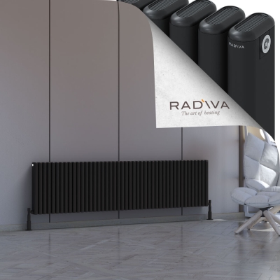Radiva - Kotto Alüminyum Radyatör 500x2021 Siyah - 500