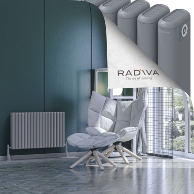 Radiva - Kotto Alüminyum Radyatör 500x806 Gri
