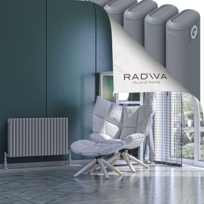 Radiva - Kotto Alüminyum Radyatör 500x851 Gri (1)
