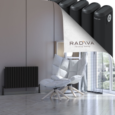 Radiva - Kotto Alüminyum Radyatör 500x851 Siyah (1)