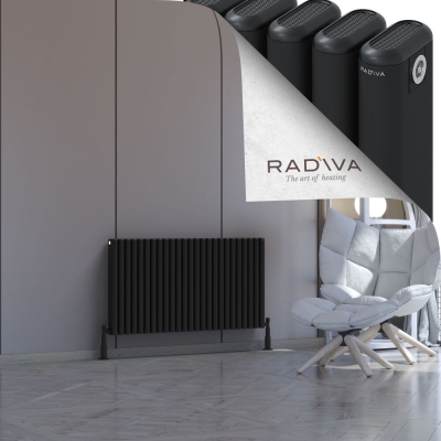 Radiva - Kotto Alüminyum Radyatör 600x1121 Siyah