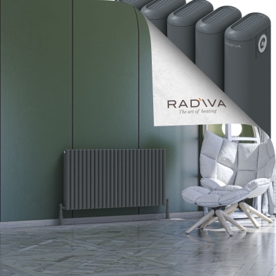 Radiva - Kotto Alüminyum Radyatör 600x1166 Antrasit