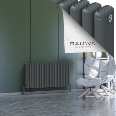 Radiva - Kotto Alüminyum Radyatör 600x1211 Antrasit (1)