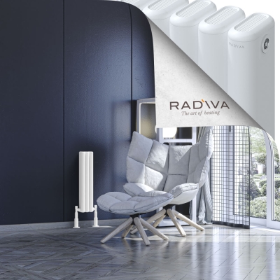 Radiva - Kotto Alüminyum Radyatör 600x131 Beyaz (1)