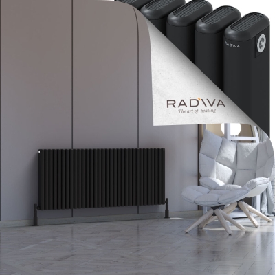 Radiva - Kotto Alüminyum Radyatör 600x1436 Siyah (1)