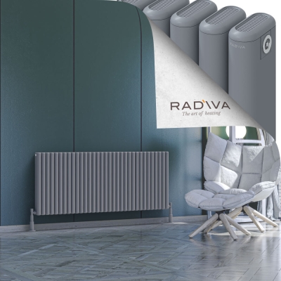 Radiva - Kotto Alüminyum Radyatör 600x1481 Gri (1)