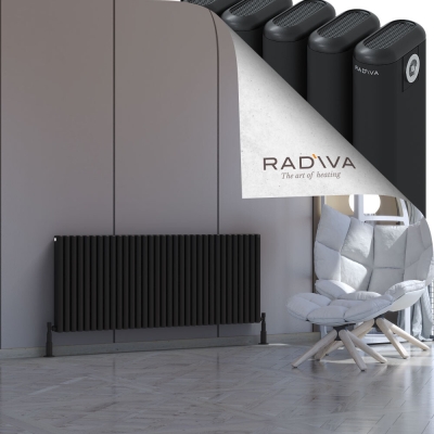 Radiva - Kotto Alüminyum Radyatör 600x1481 Siyah (1)