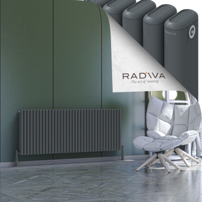Radiva - Kotto Alüminyum Radyatör 600x1571 Antrasit