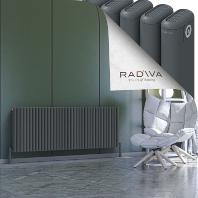 Radiva - Kotto Alüminyum Radyatör 600x1661 Antrasit