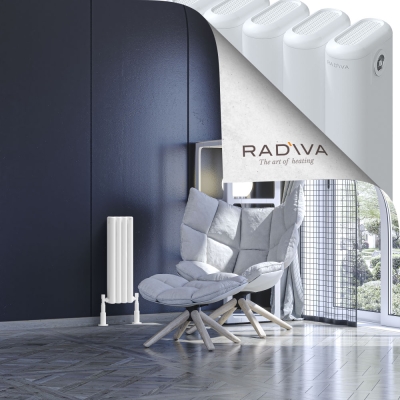 Radiva - Kotto Alüminyum Radyatör 600x176 Beyaz (1)