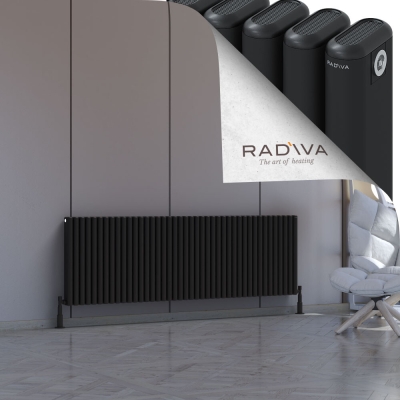 Radiva - Kotto Alüminyum Radyatör 600x1886 Siyah