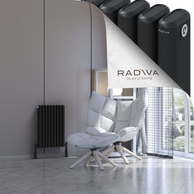 Radiva - Kotto Alüminyum Radyatör 600x401 Siyah