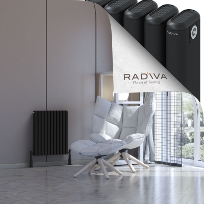 Radiva - Kotto Alüminyum Radyatör 600x491 Siyah (1)
