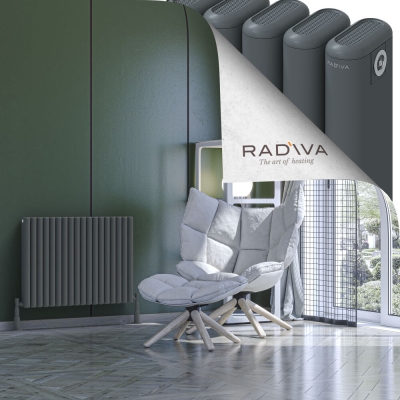 Radiva - Kotto Alüminyum Radyatör 600x806 Antrasit (1)