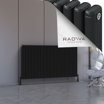 Radiva - Kotto Alüminyum Radyatör 900x1751 Siyah