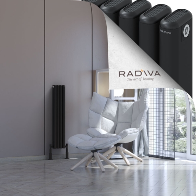 Radiva - Kotto Alüminyum Radyatör 900x176 Siyah (1)